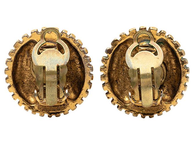 Orecchini a clip Coco Mark placcati oro Chanel D'oro - vista 2