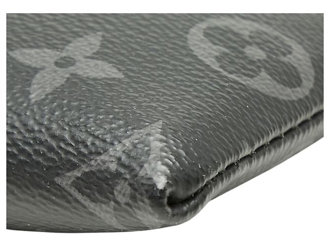 Pochette Louis Vuitton Monogram Eclipse Pochette Discovery Clutch Bag Schwarz - Ansicht 4