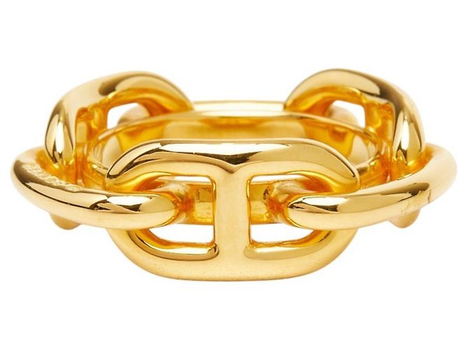 Ring Hermès Anello per foulard Chaine d'Ancre Hermes D'oro - vista 2