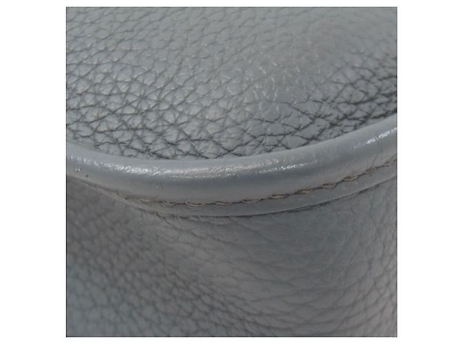 Hermès Borsa a tracolla Hermes Evelyne TPM Blu chiaro - vista 17