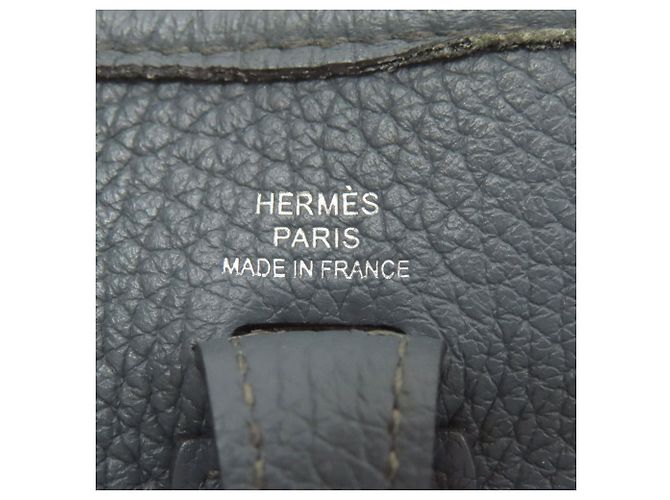 Hermès Borsa a tracolla Hermes Evelyne TPM Blu chiaro - vista 6