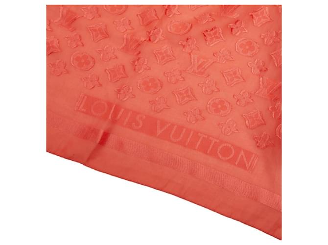 Pareo Monogram Louis Vuitton Arancione - vista 4