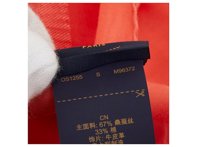 Pareo Monogram Louis Vuitton Arancione - vista 7