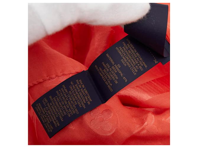 Pareo Monogram Louis Vuitton Arancione - vista 9