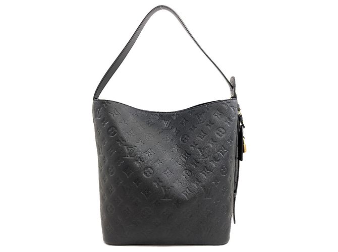 Borsa a Spalla Louis Vuitton Monogram Empreinte All-in GM Nero Multicolore - vista 2