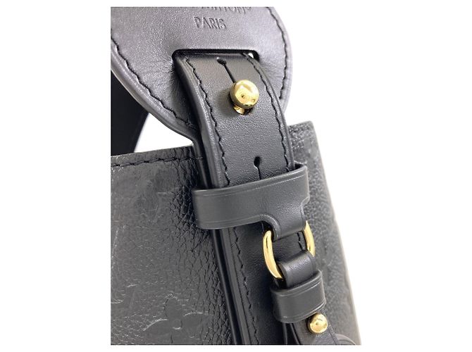 Borsa a Spalla Louis Vuitton Monogram Empreinte All-in GM Nero Multicolore - vista 8
