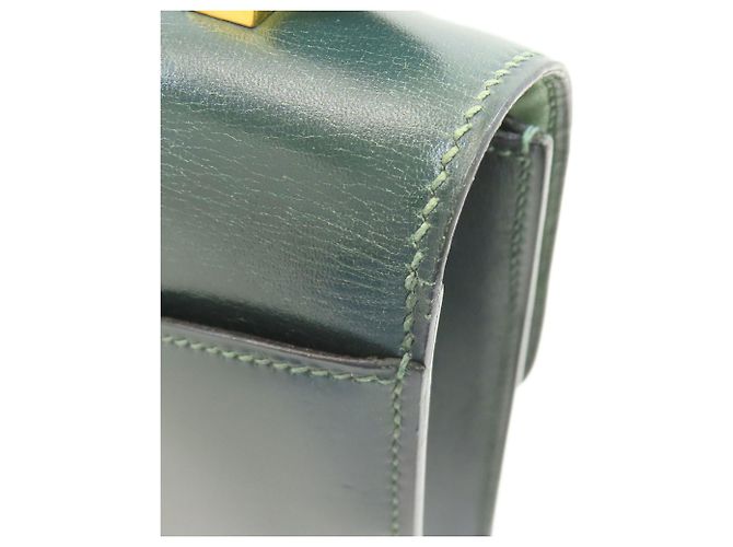 Hermès Bolso de hombro Hermes Constance 23 Verde - vista 14