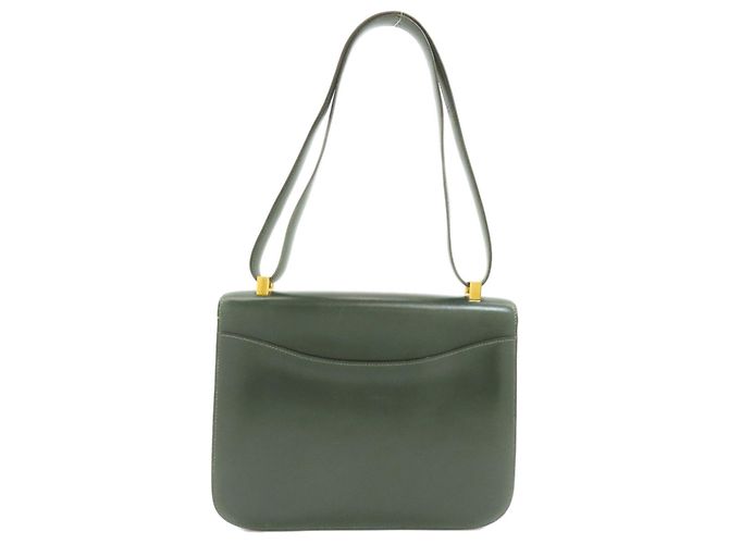 Hermès Bolso de hombro Hermes Constance 23 Verde - vista 2