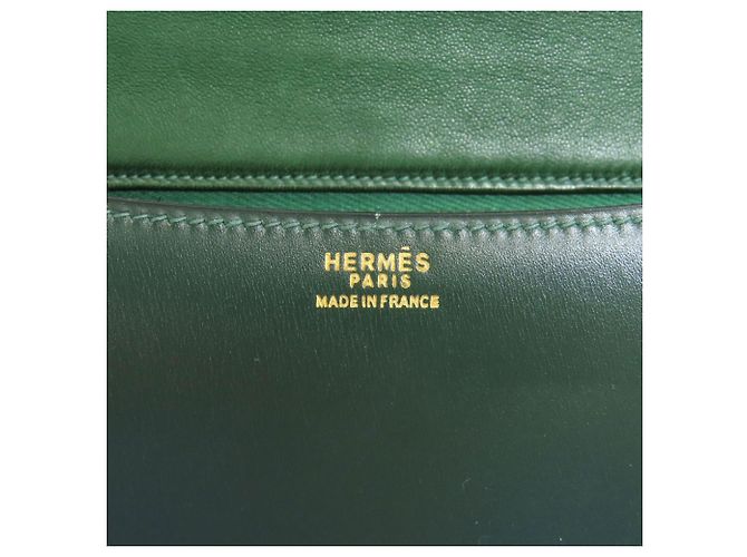 Hermès Bolso de hombro Hermes Constance 23 Verde - vista 6