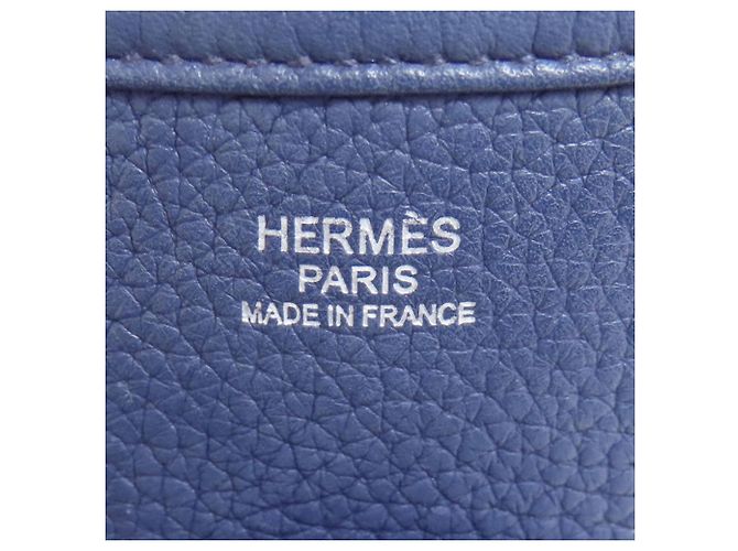 Hermès Borsa a Spalla Hermes Evelyne 3 PM Blu - vista 6