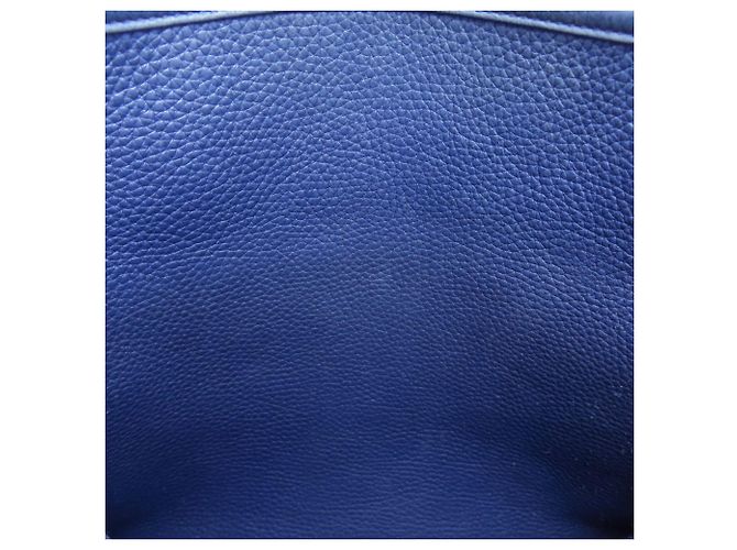 Hermès Borsa a Spalla Hermes Evelyne 3 PM Blu - vista 8