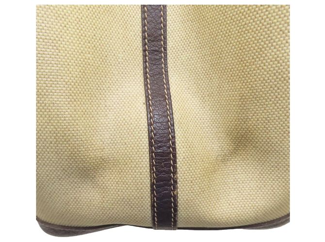 Hermès Borsa Hermes Garden Party PM Marrone - vista 11