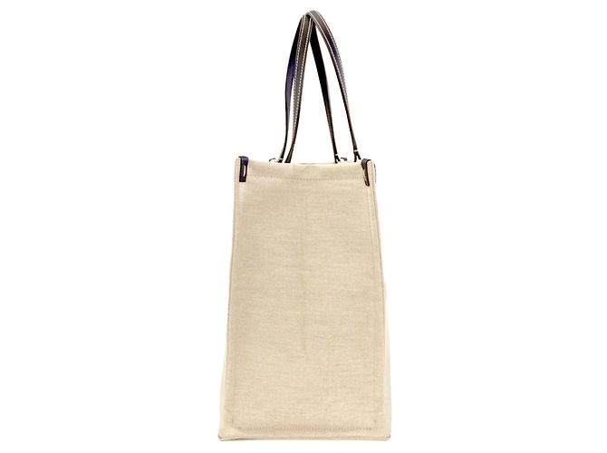 Borsa Tote Gucci 772176 Logo Beige - vista 3