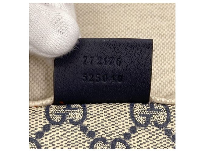 Borsa Tote Gucci 772176 Logo Beige - vista 7