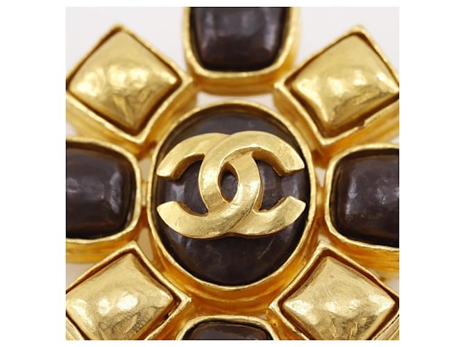 Chanel Coco Mark Brosche Golden - Ansicht 10