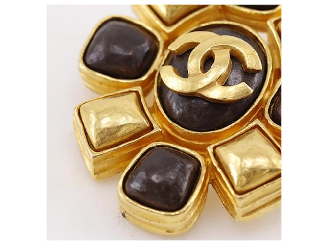 Chanel Coco Mark Brosche Golden - Ansicht 8
