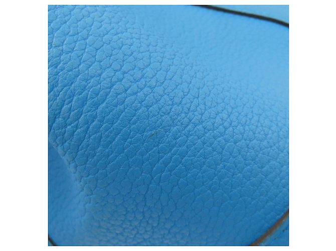Hermès Borsa Hermes Garden Party PM Blu - vista 11