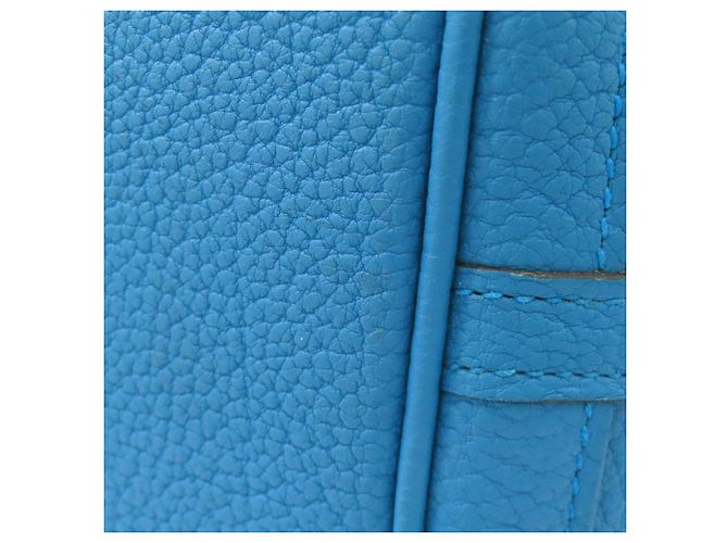 Hermès Borsa Hermes Garden Party PM Blu - vista 14