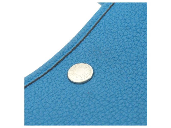 Hermès Borsa Hermes Garden Party PM Blu - vista 17