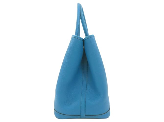 Hermès Borsa Hermes Garden Party PM Blu - vista 3