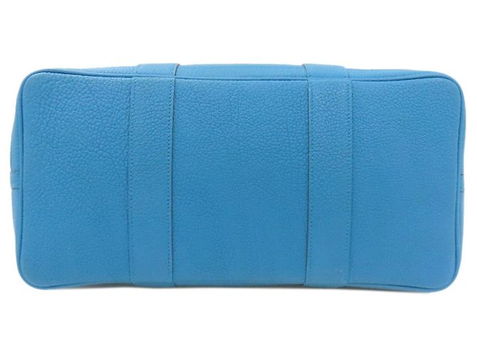 Hermès Borsa Hermes Garden Party PM Blu - vista 4