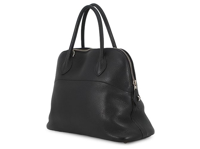 Hermès Borsa Hermes Bolide 31 in pelle Taurillon Clemence nera Nero - vista 2