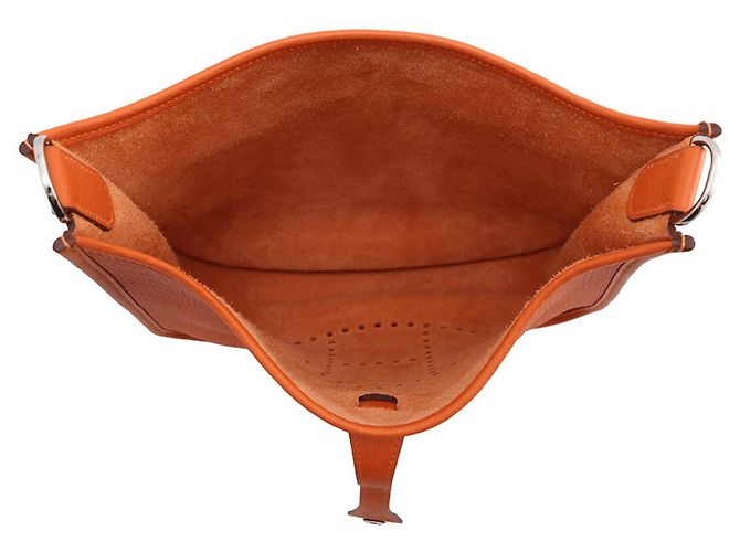 Hermès Borsa a tracolla Hermes Evelyne 3 PM Rosso - vista 5