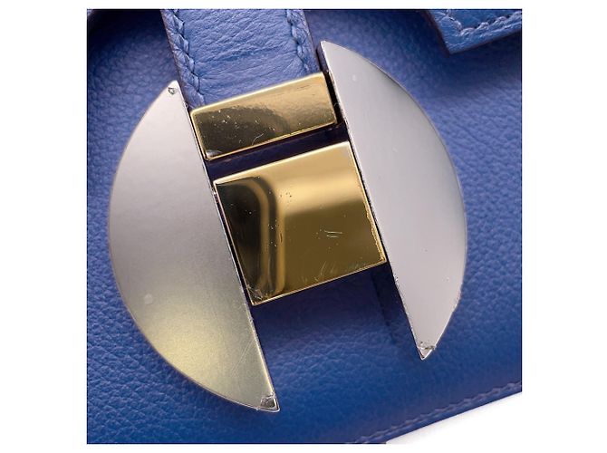 Hermès Borsa a Spalla Hermes Kara Blu - vista 12