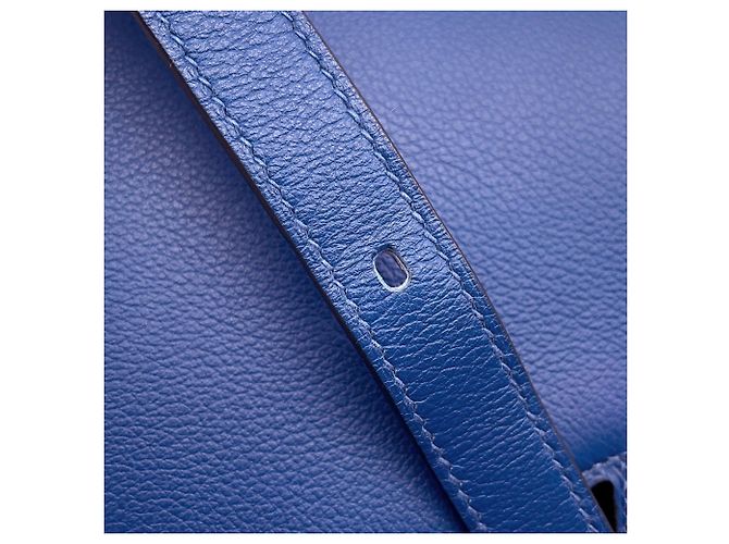 Hermès Borsa a Spalla Hermes Kara Blu - vista 14