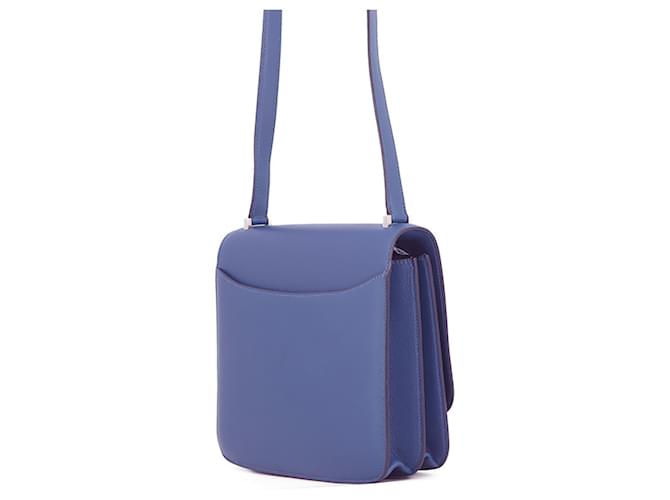 Hermès Borsa a Spalla Hermes Kara Blu - vista 2