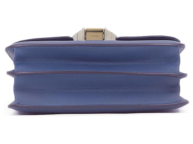 Hermès Borsa a Spalla Hermes Kara Blu - vista 3