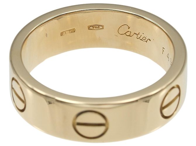 Anello Love Band di Cartier in oro giallo 18K - vista 4