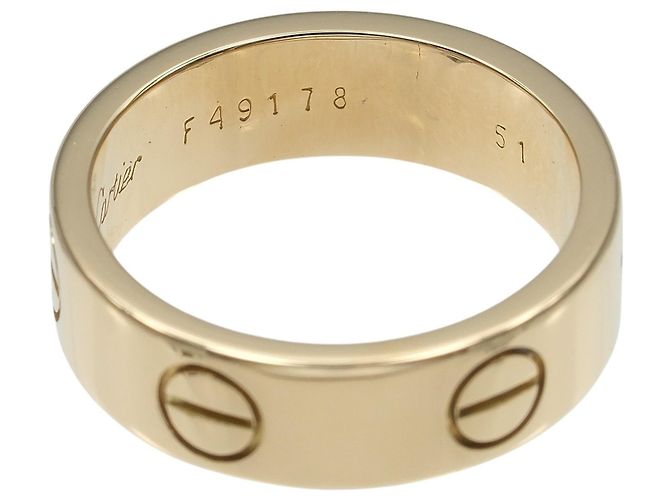 Anello Love Band di Cartier in oro giallo 18K - vista 5