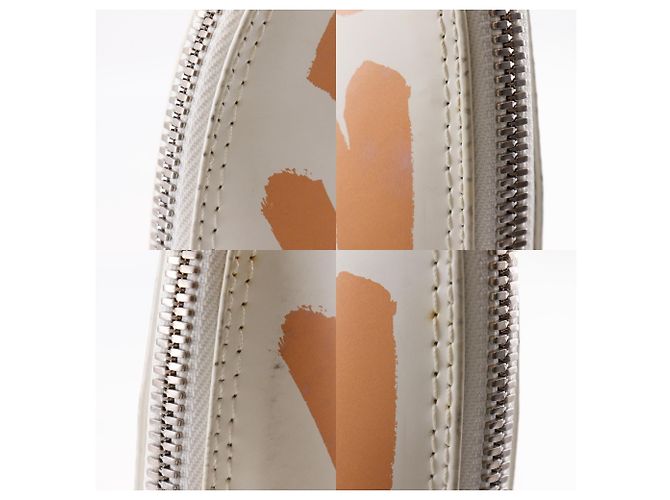 Borsa Louis Vuitton Alma PM Bianco Beige - vista 13