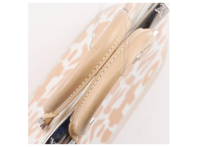 Borsa Louis Vuitton Alma PM Bianco Beige - vista 5