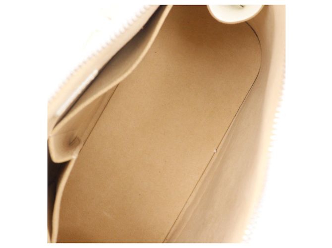 Borsa Louis Vuitton Alma PM Bianco Beige - vista 6