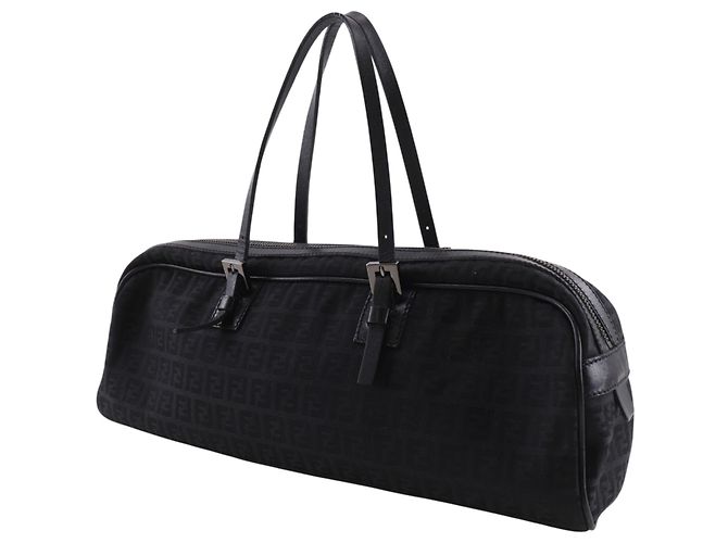 Fendi Zucchino Tote Bag Schwarz - Ansicht 2