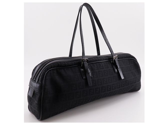 Fendi Zucchino Tote Bag Schwarz - Ansicht 3