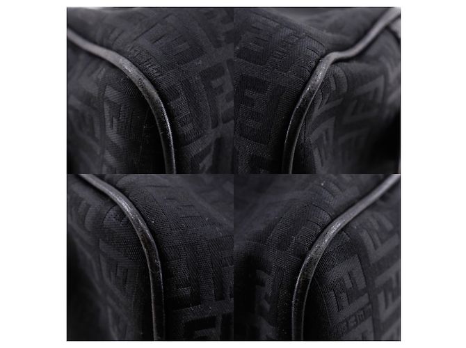 Fendi Zucchino Tote Bag Schwarz - Ansicht 4