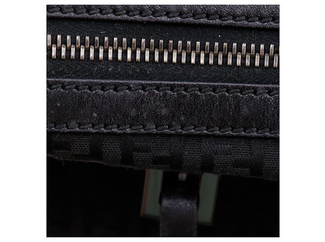 Fendi Zucchino Tote Bag Schwarz - Ansicht 9