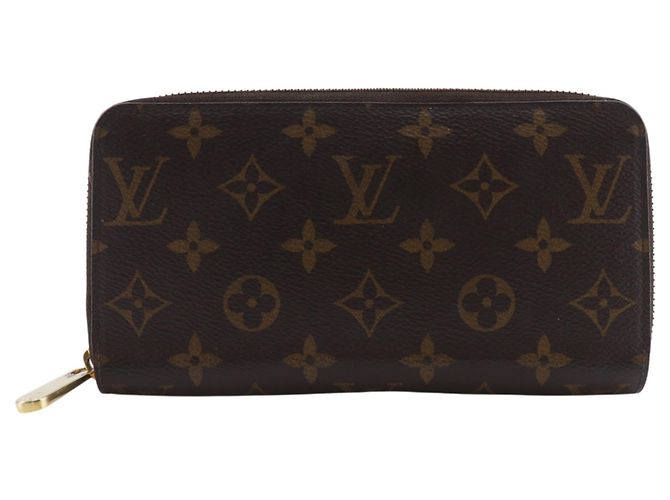 Portafoglio lungo Zippy Louis Vuitton Marrone Rosso Fuschia Monogramma - vista 2