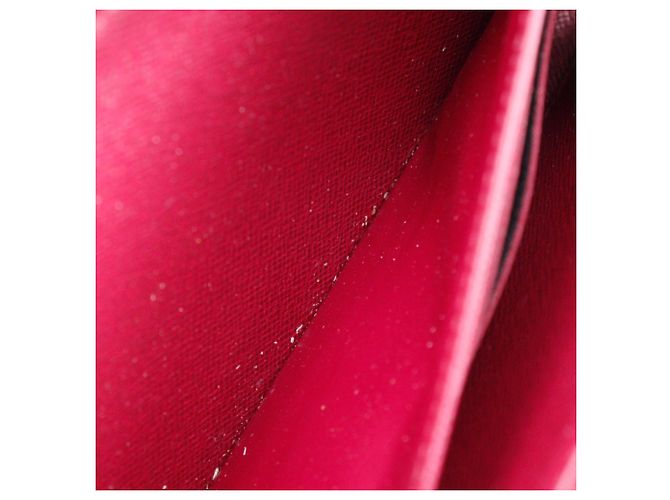 Portafoglio lungo Zippy Louis Vuitton Marrone Rosso Fuschia Monogramma - vista 9