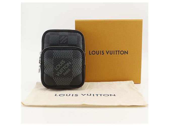 Bolso Bandolera Louis Vuitton Amazon N50012 Negro - vista 19