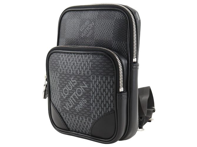 Bolso Bandolera Louis Vuitton Amazon N50012 Negro - vista 2