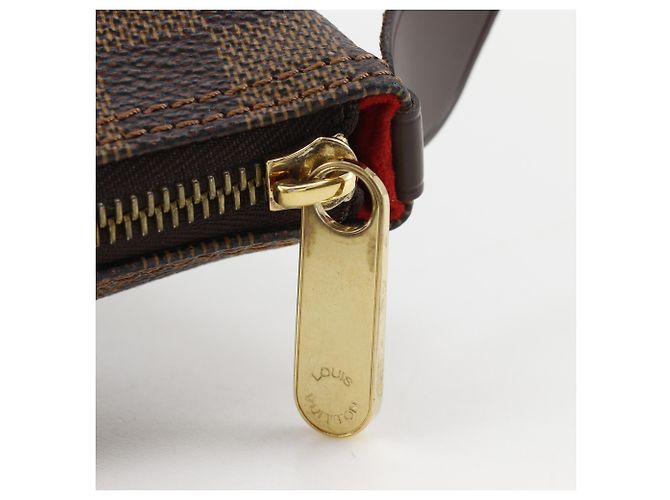 Louis Vuitton Tote Bag Braun Stoff - Ansicht 11