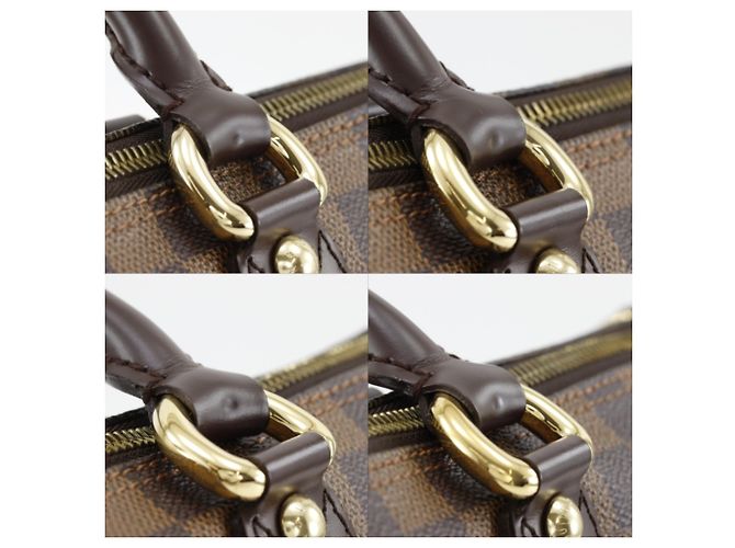 Louis Vuitton Tote Bag Braun Stoff - Ansicht 13