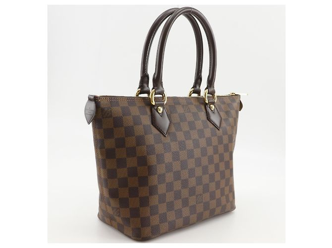 Louis Vuitton Tote Bag Braun Stoff - Ansicht 3