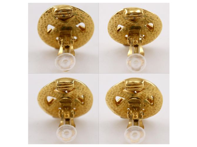 Orecchini Chanel Coco Clip D'oro - vista 6