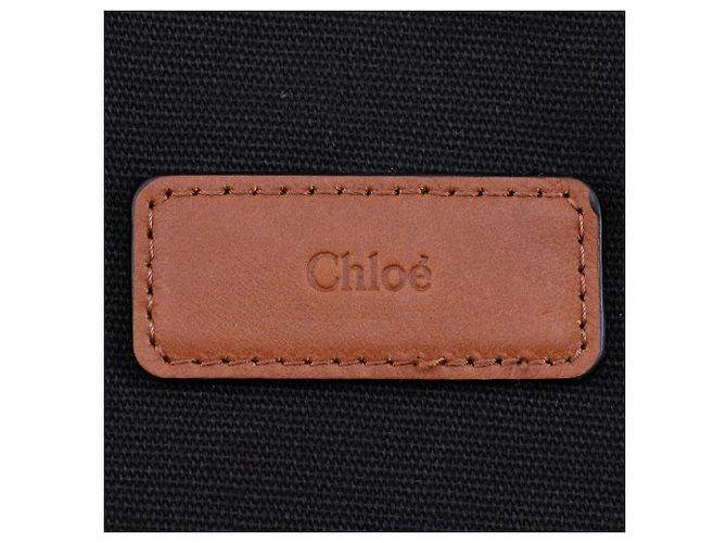 Borsa Tote Mother di Chloé Nero - vista 16
