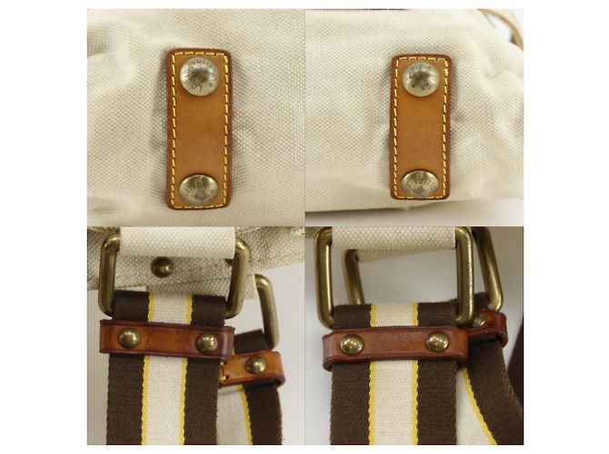 Louis Vuitton Glove Shopper MM Tote Bag Beige - Ansicht 13